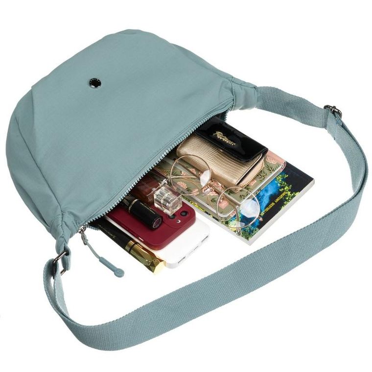 Torebka listonoszka, niebieska, Peterson