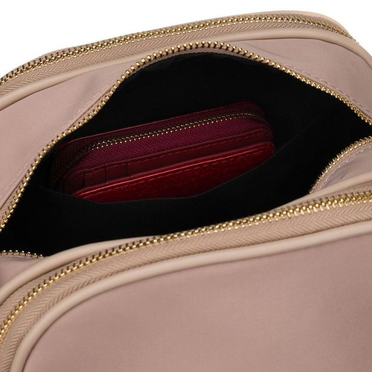 Torebka listonoszka, różowa, Peterson