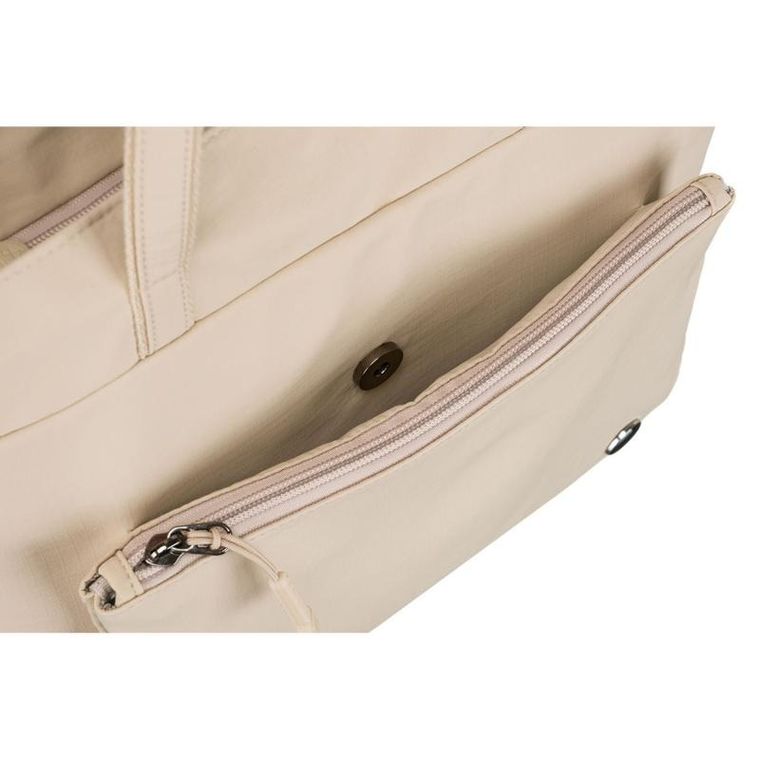 Torebka shopper, beżowa, Peterson