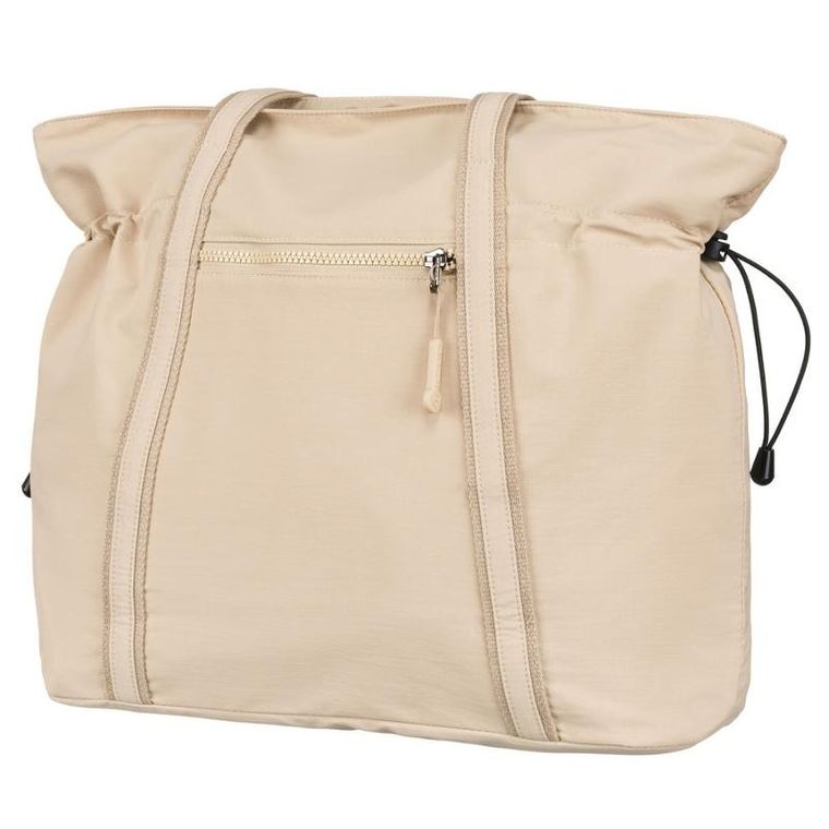 Torebka shopper, beżowa, Peterson