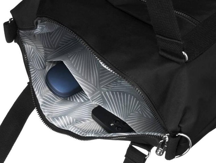 Torebka shopper, czarna, Peterson