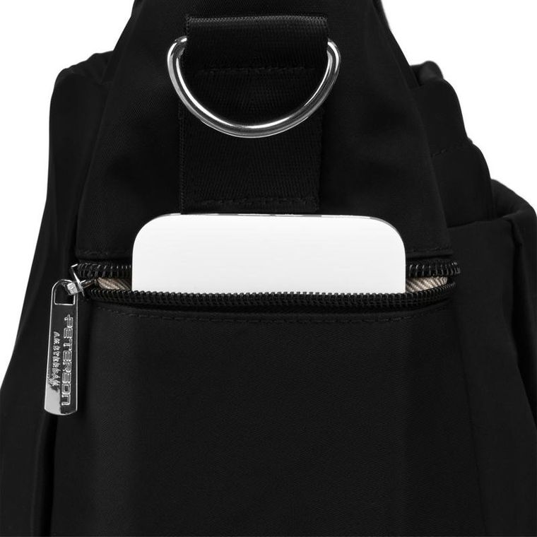 Torebka shopper, czarna, Peterson