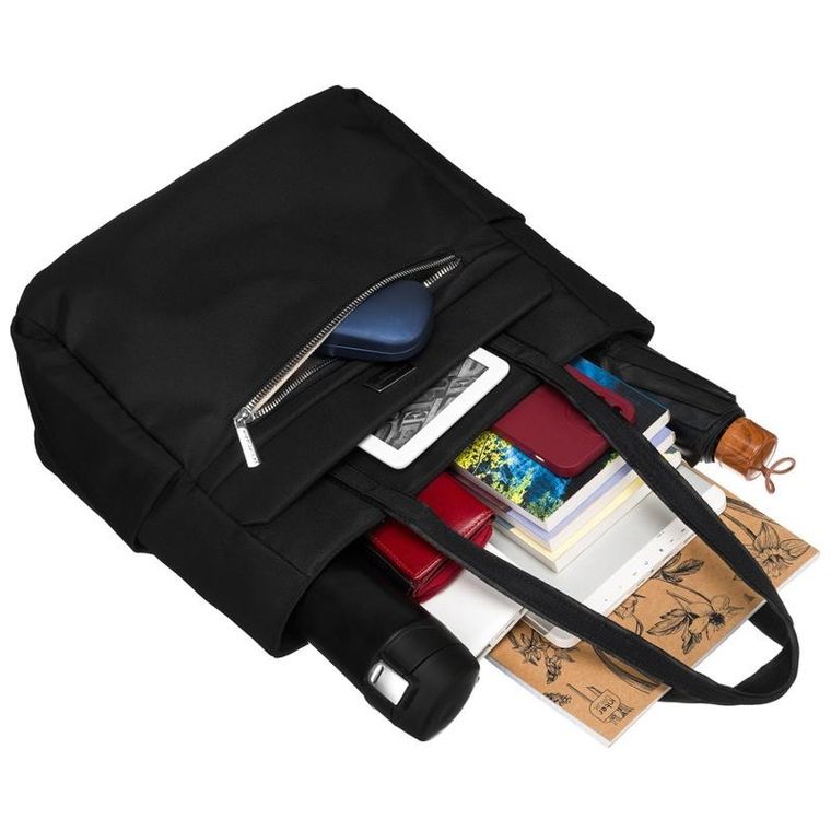 Torebka shopper, czarna, Peterson