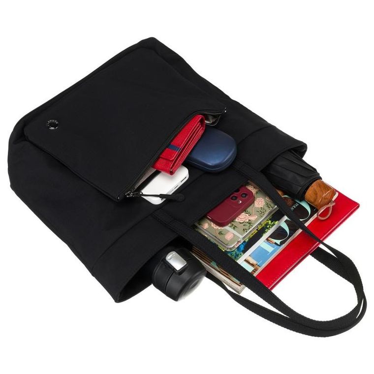 Torebka shopper, czarna, Peterson