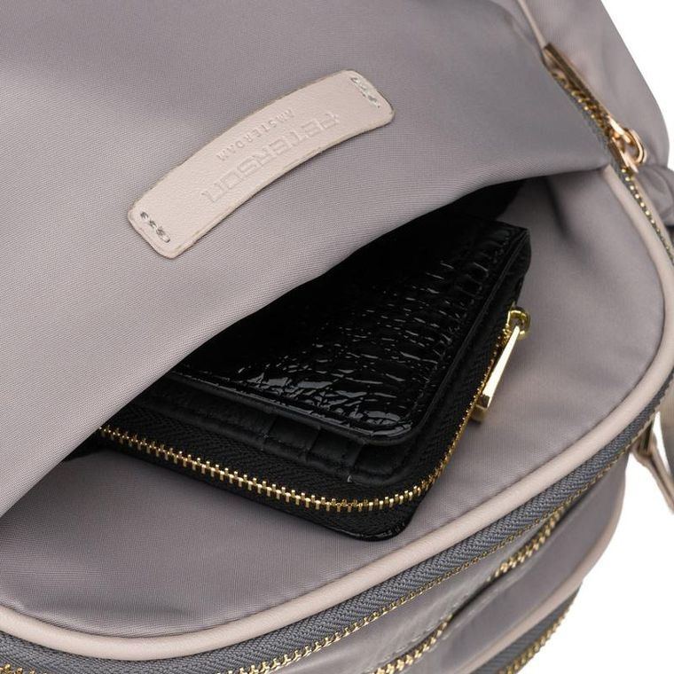 Torebka shopper, szara, Peterson