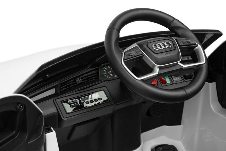 Toyz, Audi E-Tron Sportback, pojazd na akumulator, biały