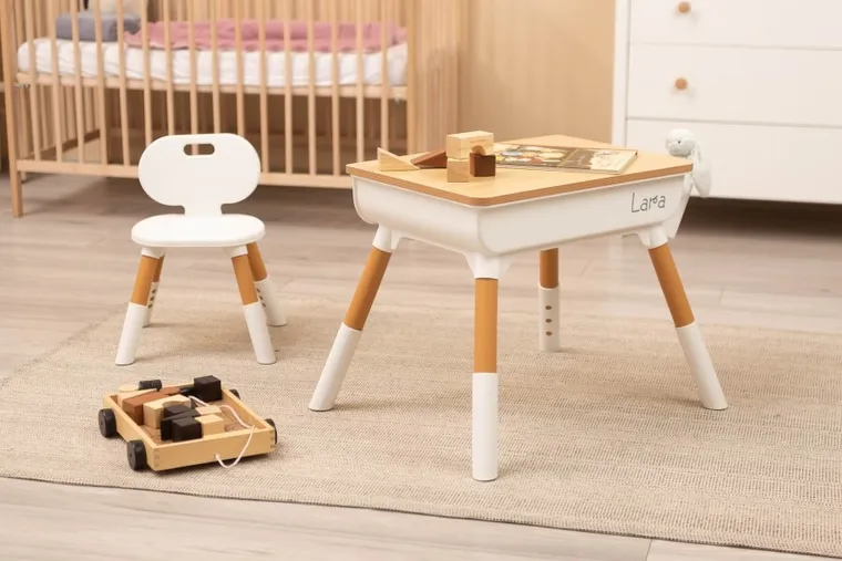 Toyz, Lara, stolik dziecięcy i krzesełko, wood