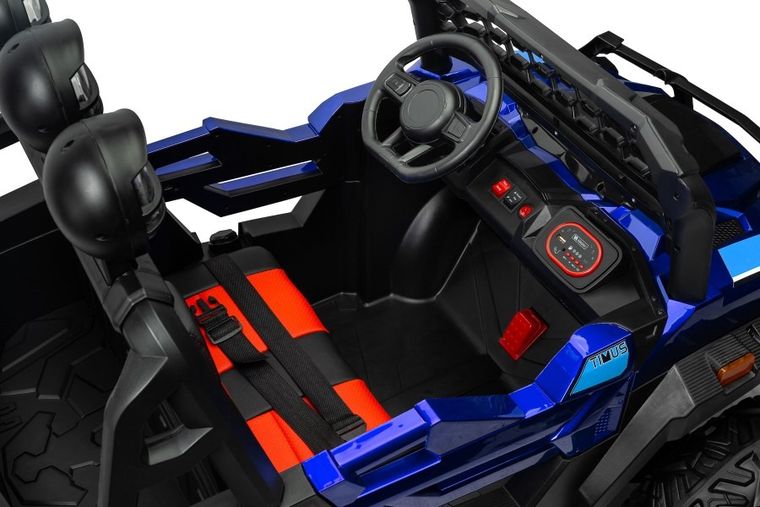 Toyz, Timus, pojazd akumulatorowy, terenowy, blue