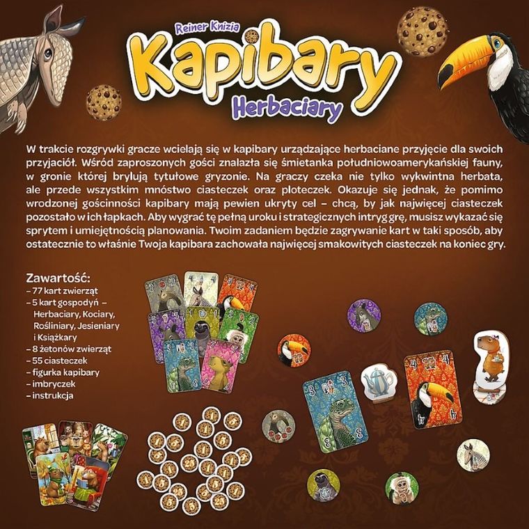 Trefl, Kapibary Herbaciary, gra karciana