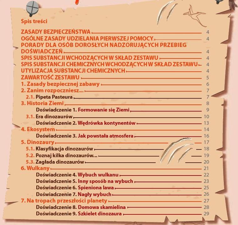 Trefl, Science4You, Zagłada dinozaurów, zestaw L