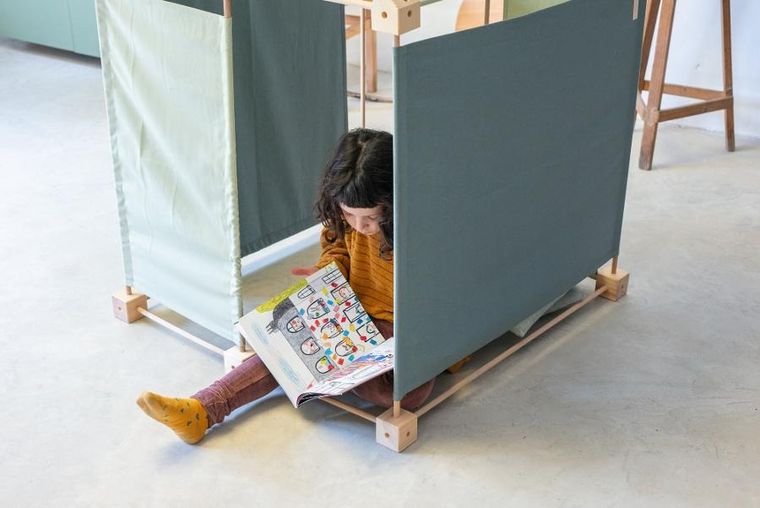 Trigonos, Maxi Trigonos, Kernel Arbaro, drewniane klocki konstrukcyjne, 44 elementy