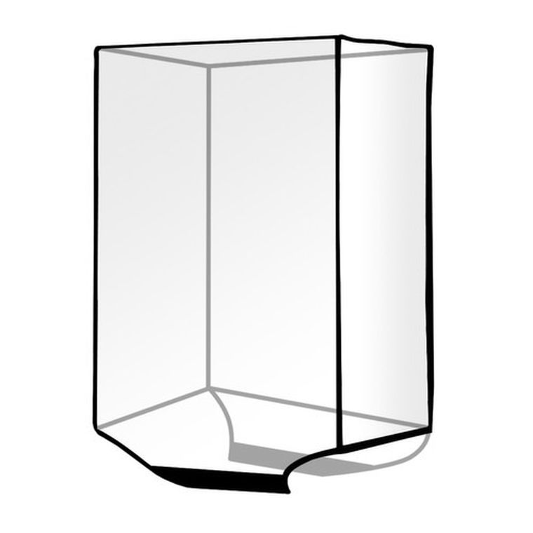 Trizand, pokrowiec na walizkę przezroczysty