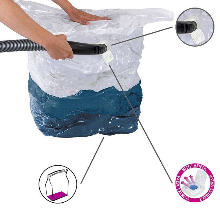 Uniwersalny worek próżniowy, Cube, 70-100-35 cm