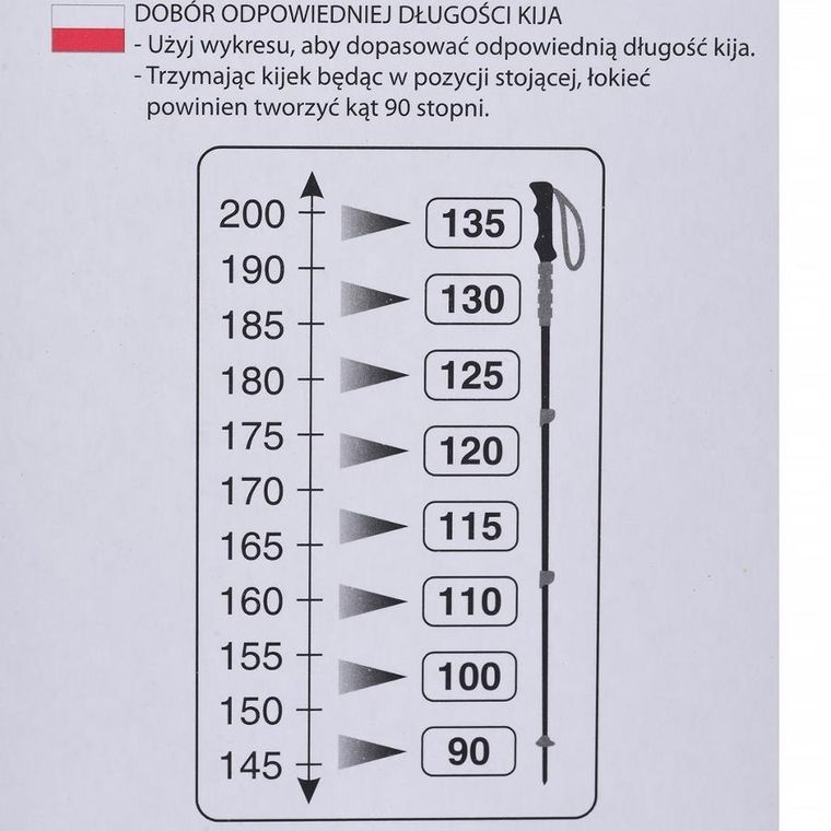 Viking, kij trekkingowy
