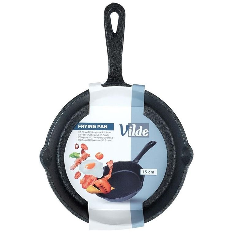 Vilde, patelnia żeliwna, Cast Line, 15 cm