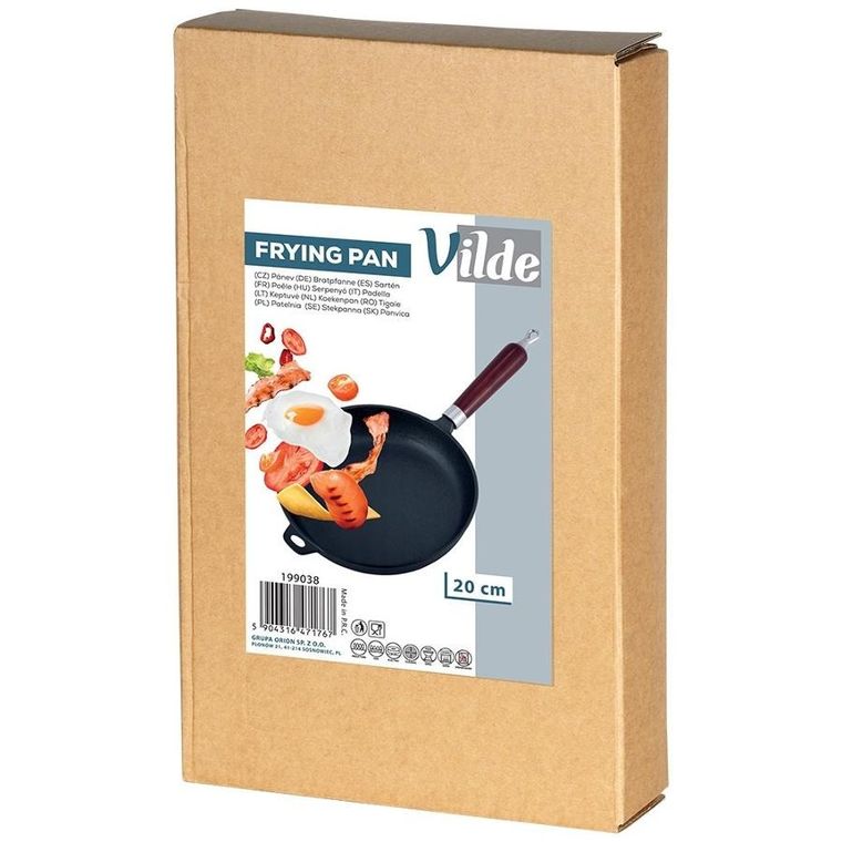 Vilde, patelnia żeliwna, Cast Line, 20 cm