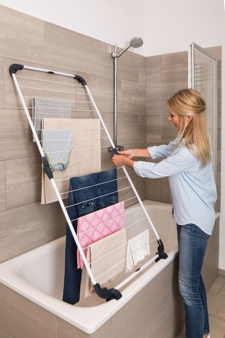 Vileda, Acrobath, suszarka na pranie, wewnętrzna, nawannowa, 157233