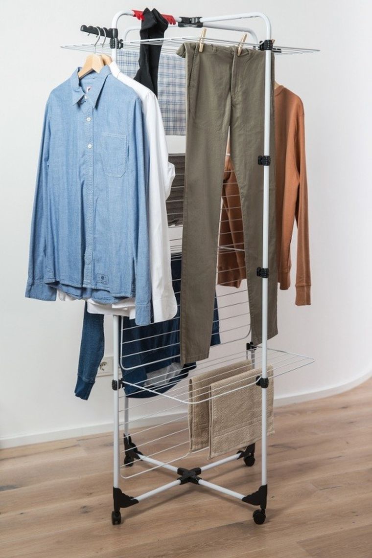 Vileda, Mixer 4, suszarka na pranie, pionowa, wewnętrzna, stojąca, 157237