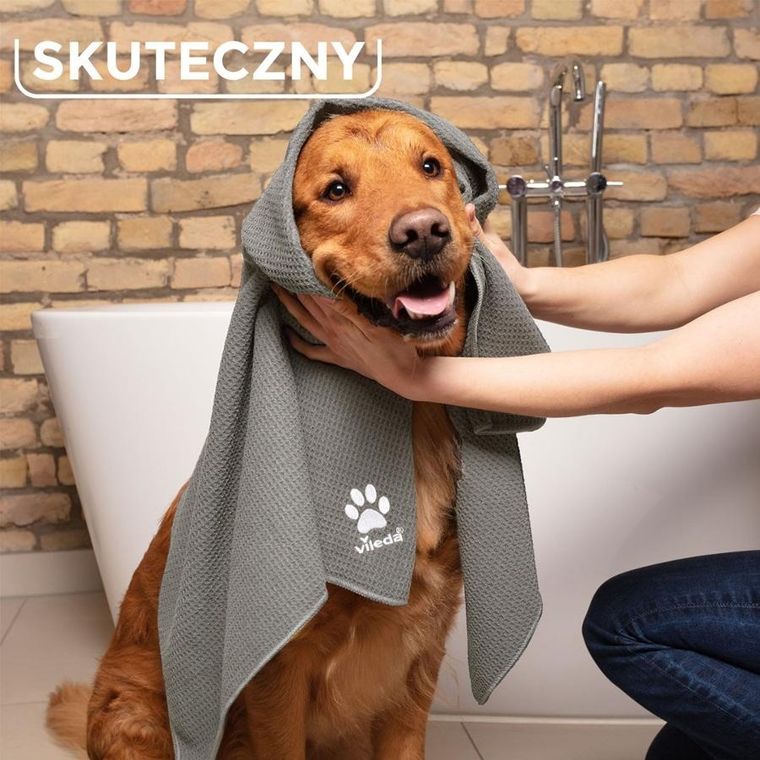 Vileda, ręcznik z mikrofibry dla zwierząt, PET PRO M