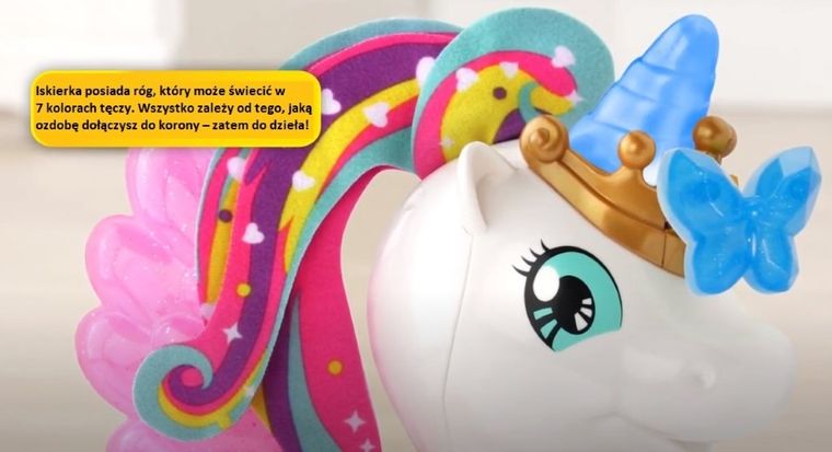 Vtech, Iskierka, Magiczny jednorożec, zabawka interaktywna