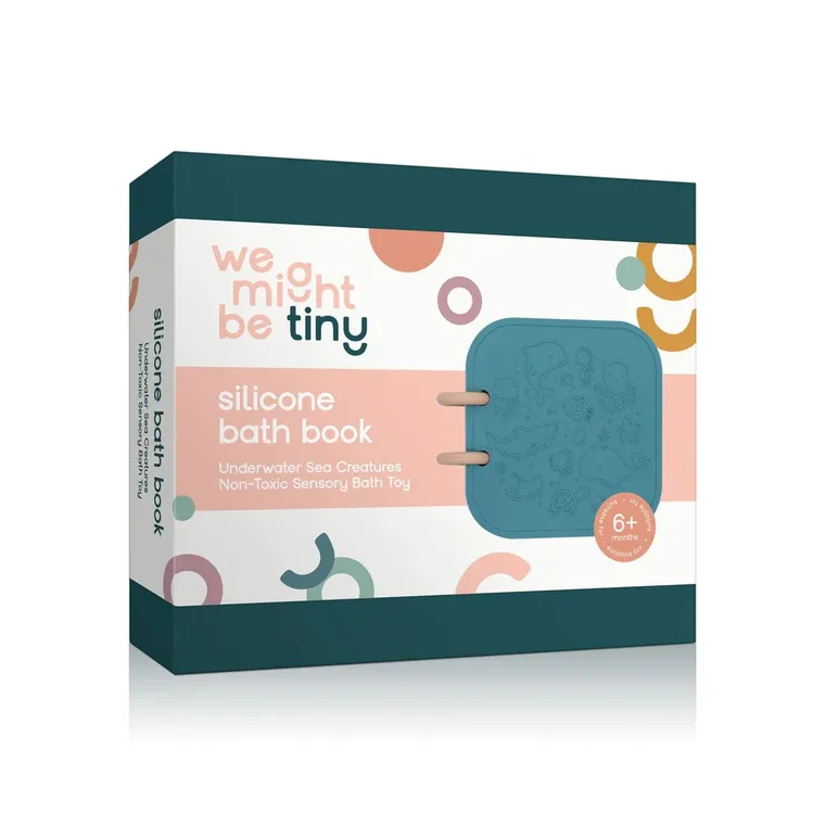 We Might Be Tiny, silikonowa książeczka do kąpieli, sea animals