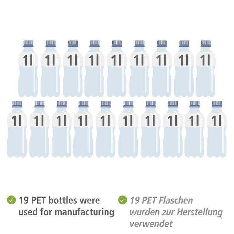 Wenko, kosz na pranie, bambus, 57-50-37, Trio Ecori