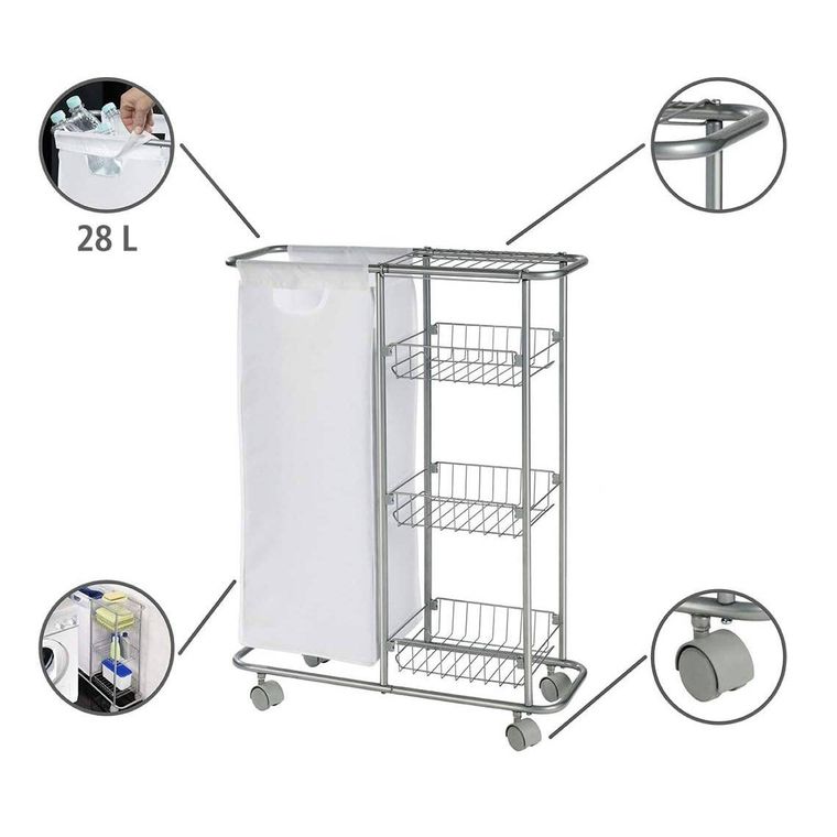 Wielofunkcyjny wózek, slim