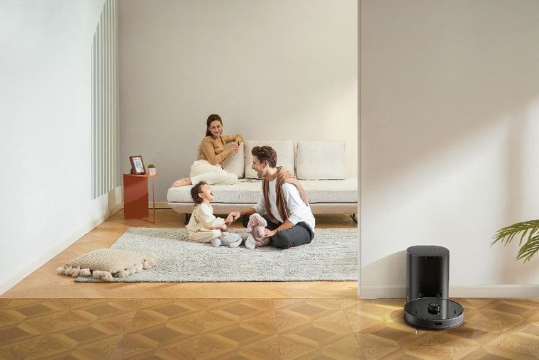 Xiaomi, Lydsto, robot sprzątający z bazą, R1, czarny