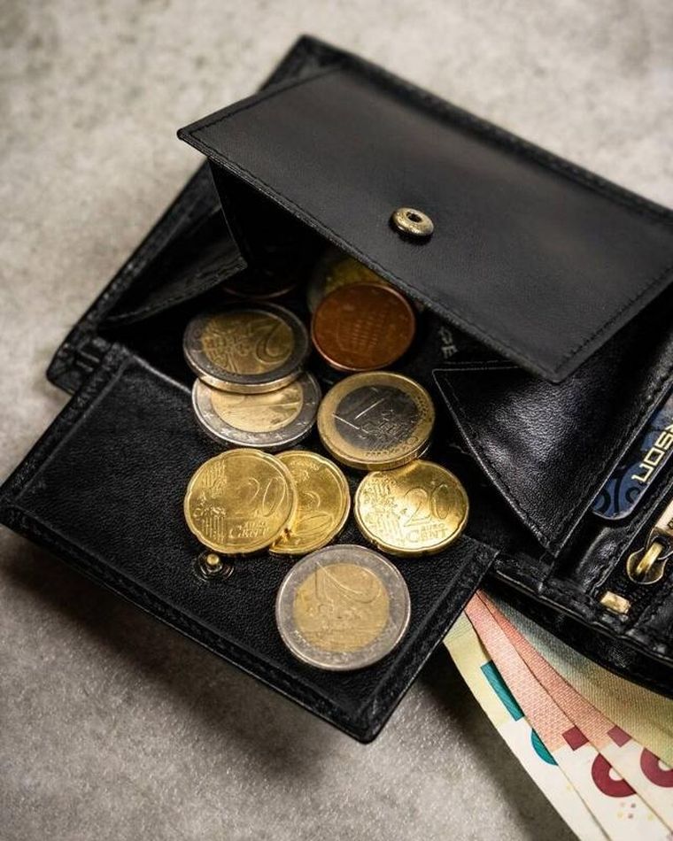 Zestaw: Portfel, Etui na karty, Brelok, czarny, skórzany, RFID, Peterson