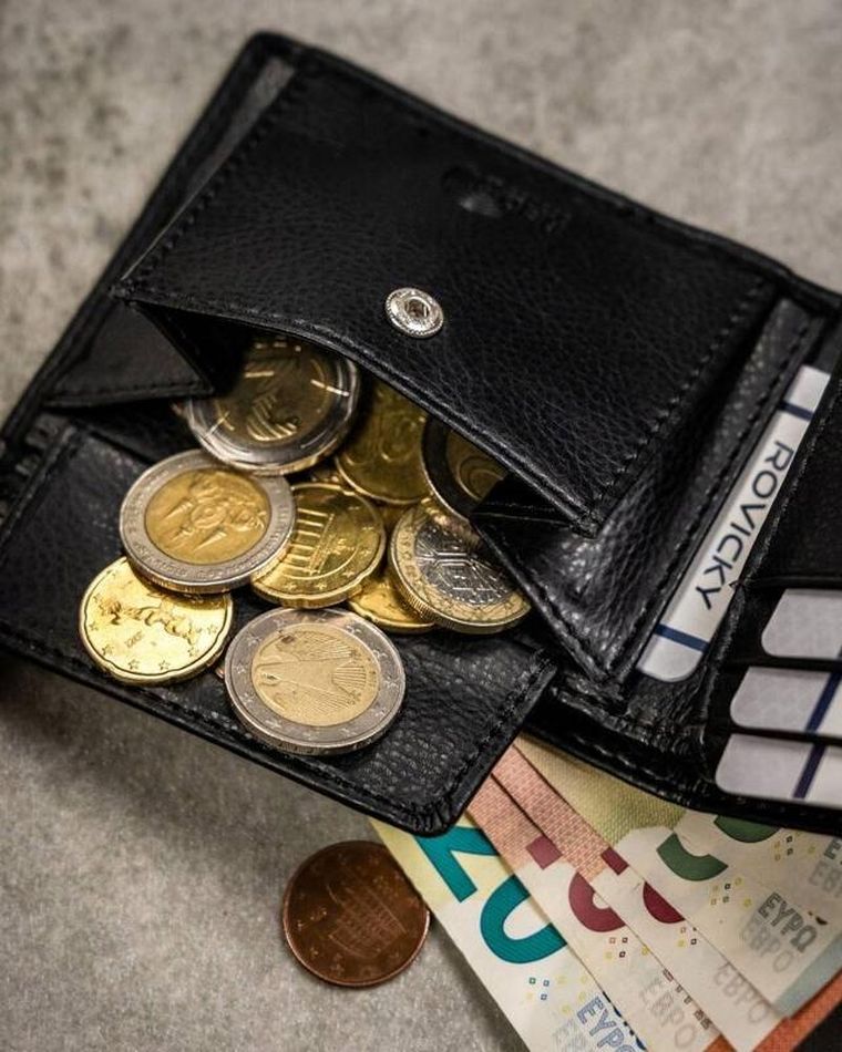 Zestaw prezentowy: Portfel, Brelok, czarny, skóra ekologiczna, RFID, Rovicky