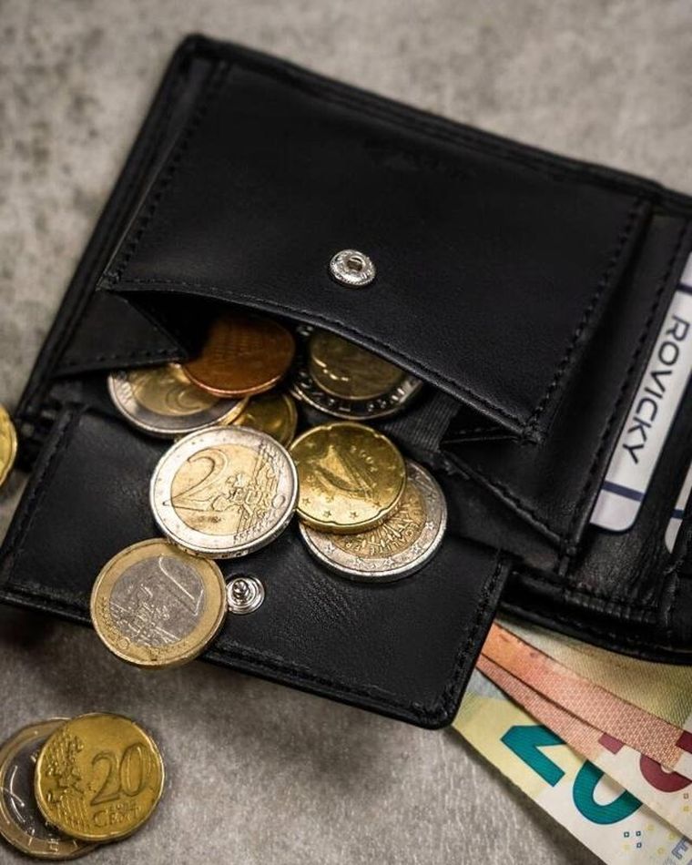 Zestaw prezentowy: Portfel, Brelok, czarny, skóra ekologiczna, RFID, Rovicky