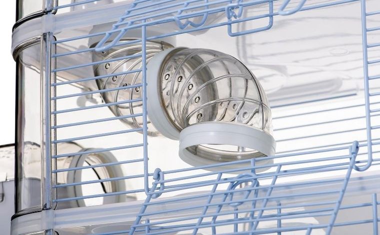 Zolux, Rody3 Trio, klatka, biała