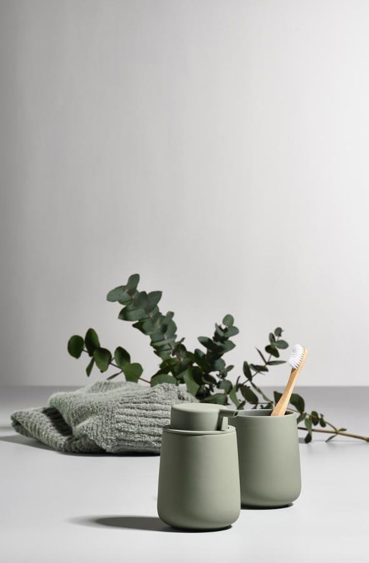 Zone Denmark, kubek na szczoteczki do zębów, Nova One Matcha, green