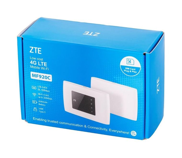 ZTE, router, MF920C