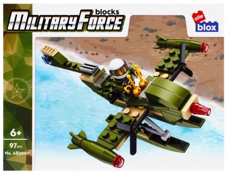 Alleblox, wojsko, klocki konstrukcyjne
