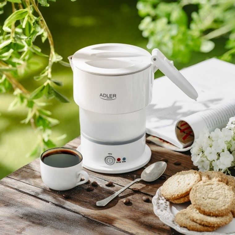 Adler, czajnik silikonowy, turystyczny, 0,6l