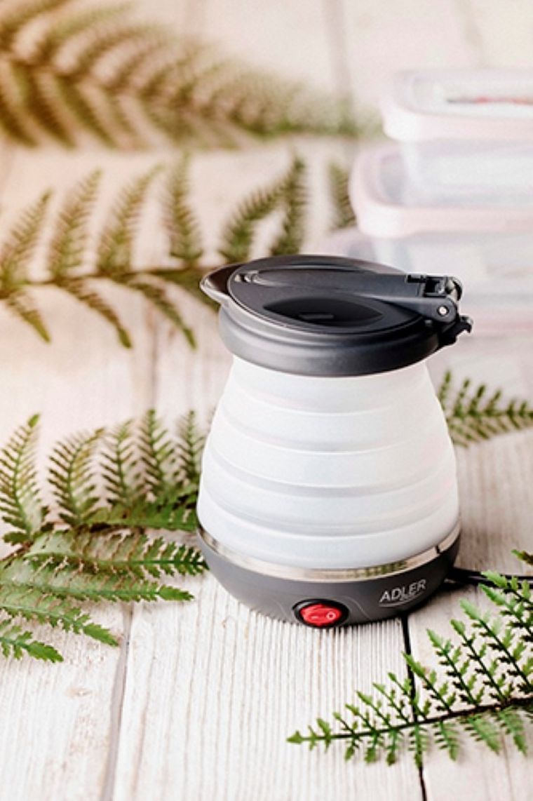 Adler, czajnik turystyczny, silikonowy, 0,6 l