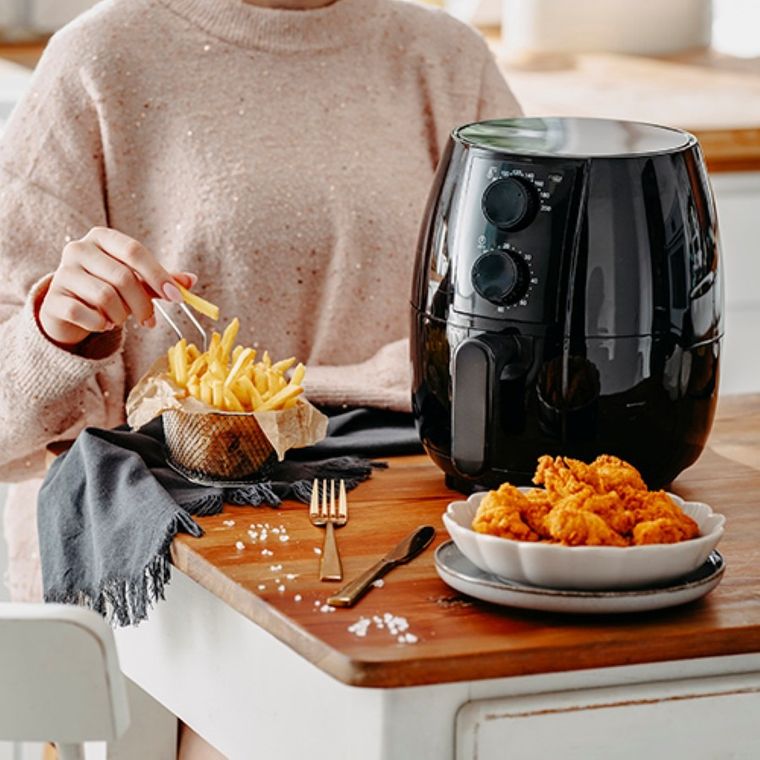 Adler, frytkownica beztłuszczowa, air fryer, 2,5l