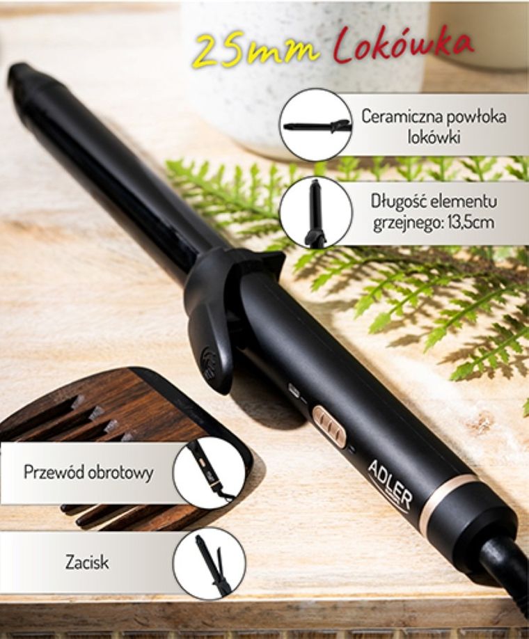 Adler, lokówka, 25 mm