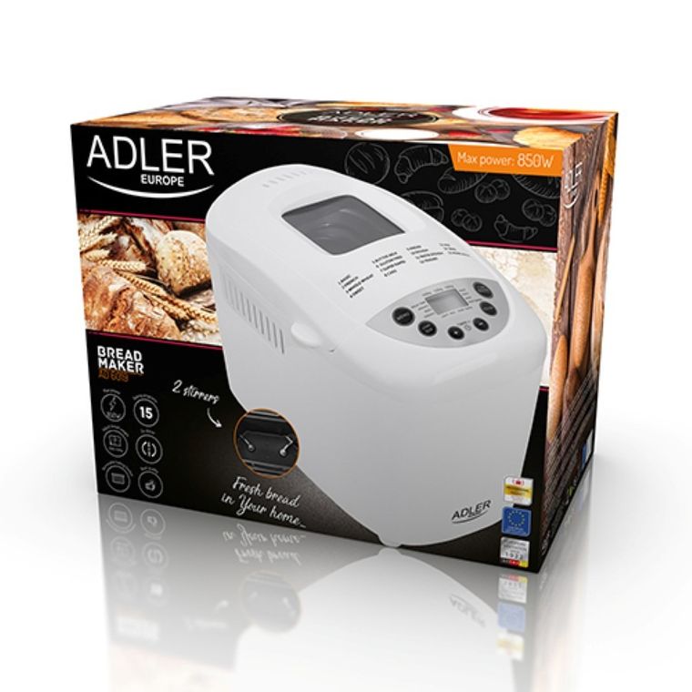 Adler, maszyna do chleba, 1100W, AD 6019
