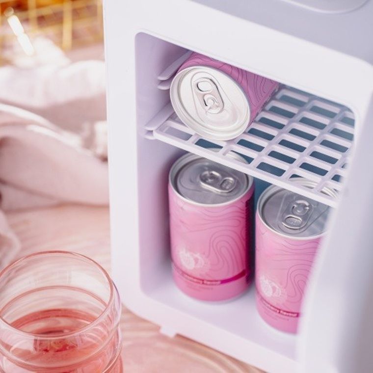 Adler, mini lodówka, 4l