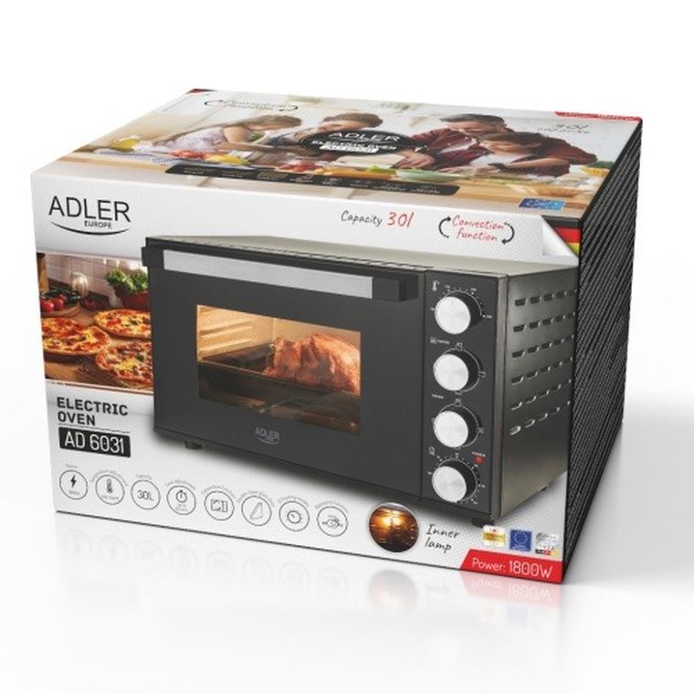 Adler, piekarnik elektryczny, 30l
