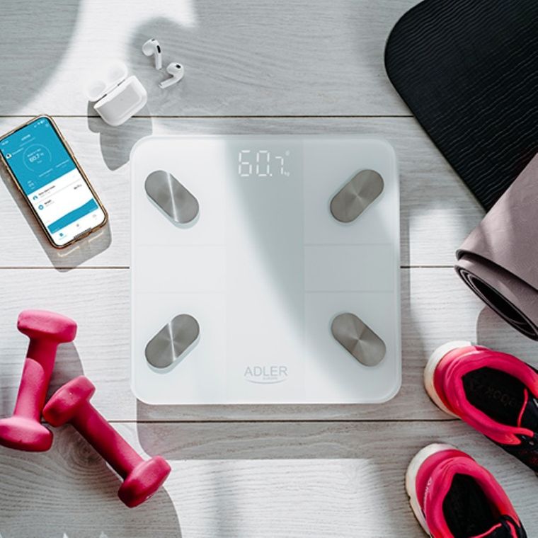 Adler, Smart, waga łazienkowa analityczna