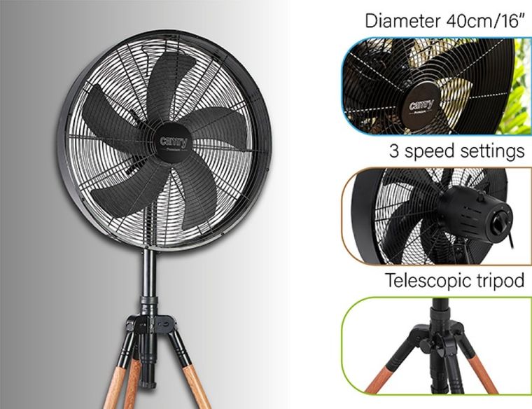 Adler, wentylator stojący, 40 cm, CR7329