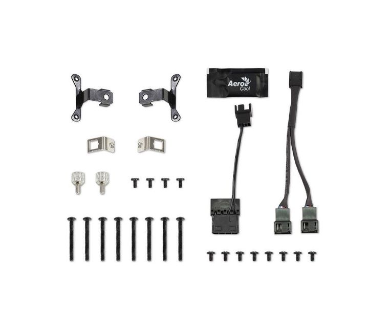 Aerocool, PGS Mirage L240, chłodzenie wodne, ARGB BK
