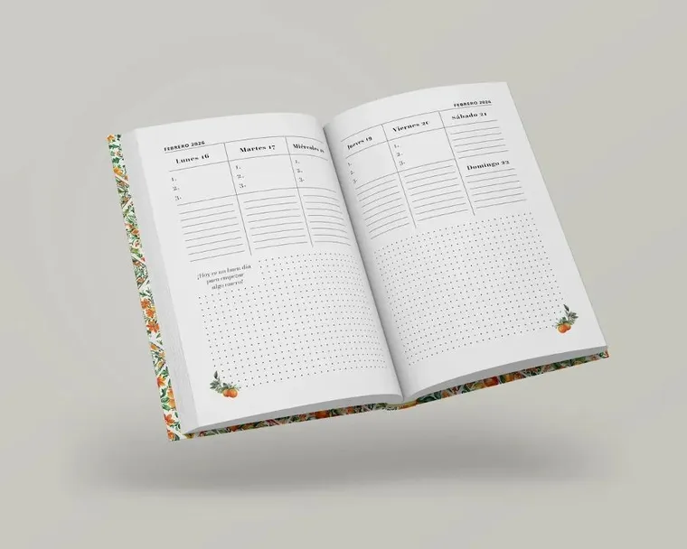 AGENDA 2026. Zaplanuj swój rok po hiszpańsku. Poziom podstawowy A1-A2