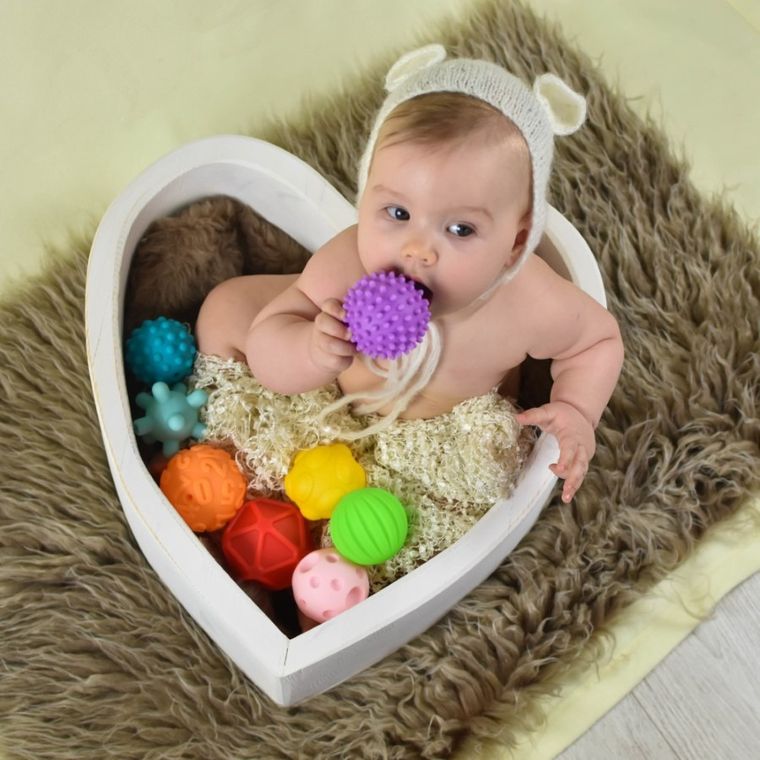 Akuku, zestaw piłeczek sensorycznych