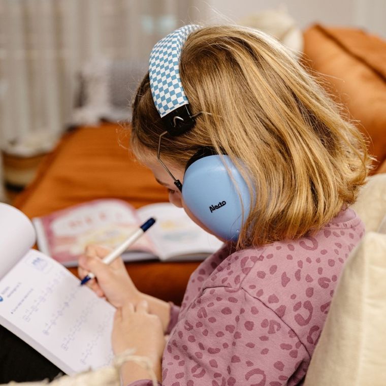 Alecto, BV-71, nauszniki wygłuszające dla dzieci, niebieskie