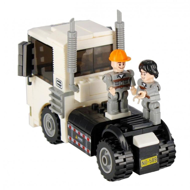 Alleblox, City, Tir, klocki konstrukcyjne, 211 elementów