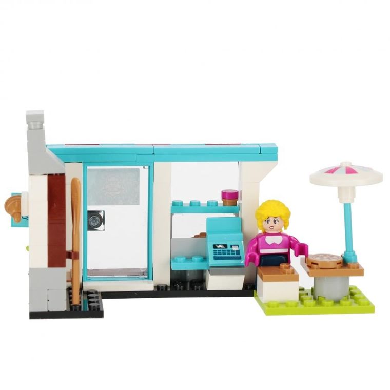 Alleblox, Girl, Cukiernia, klocki konstrukcyjne, 99 elementów